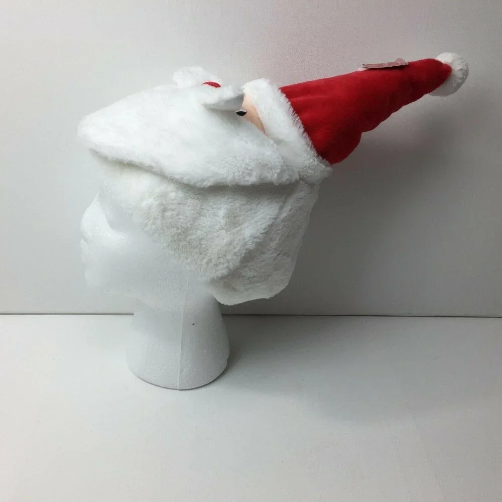 Wondershop Adult Red Santa Hat Face Mustache Beard Christmas Holiday One Size